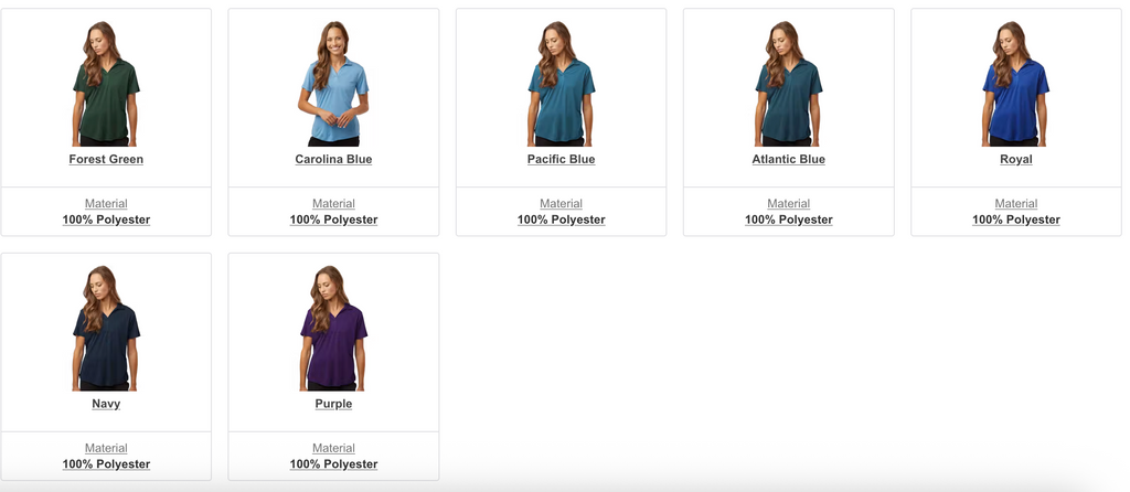 AllPro 41800L - Pro-Lock Women's Performance Polo - Custom Logo - 4" LEFT CHEST EMBROIDERED