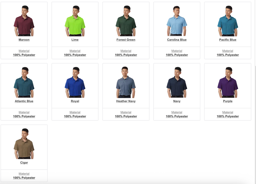 AllPro 41800 - Pro-Lock Performance Polo - Custom Logo - 4" LEFT CHEST EMBROIDERED (Copy)