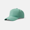 Foremost 6526 - 5 Panel Laser Performance Hat – Teal - Customized with Your Logo