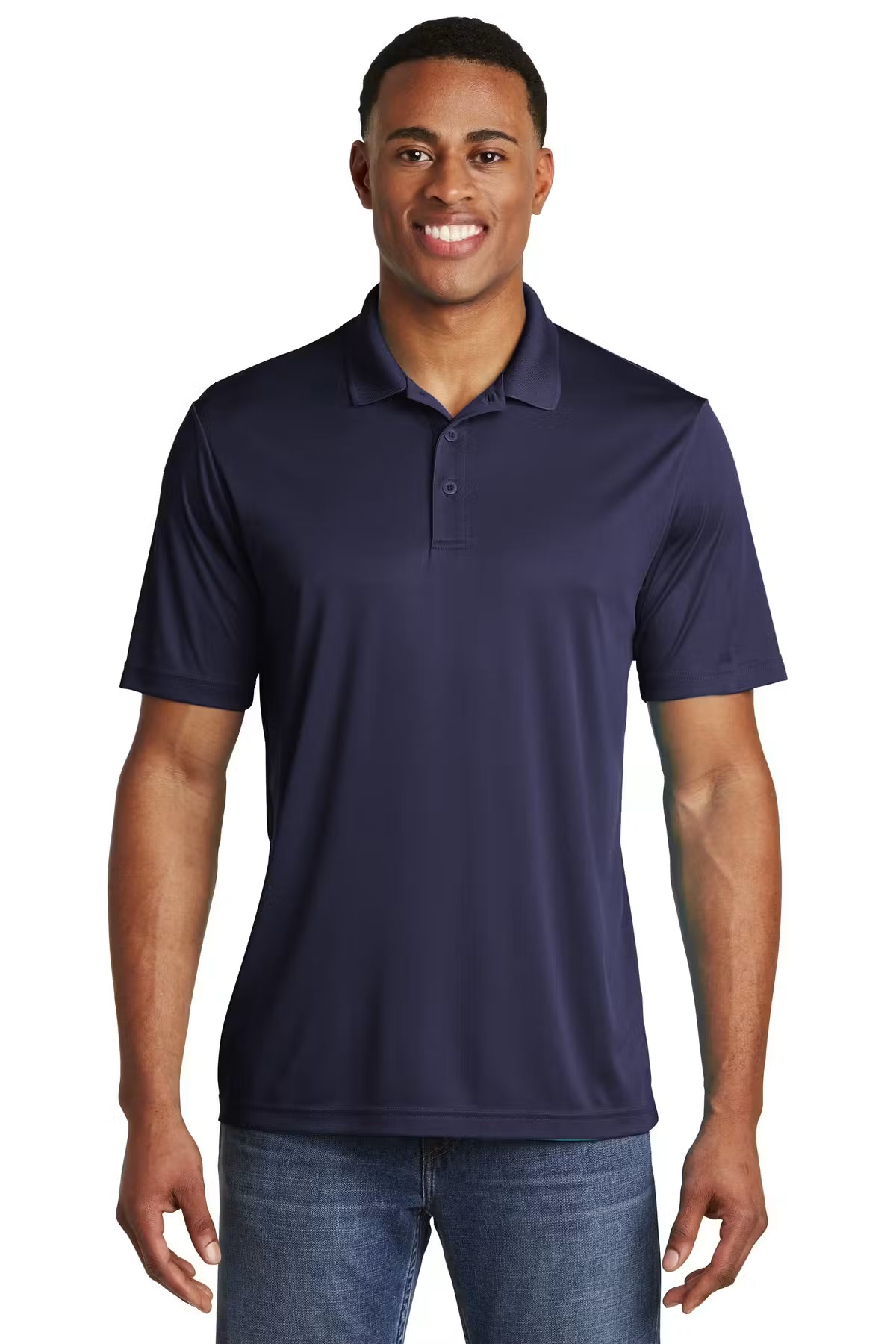 Sport-Tek ST550 - Men's PosiCharge Competitor Polo - Custom Logo - 4" LEFT CHEST EMBROIDERED (Copy) (Copy)