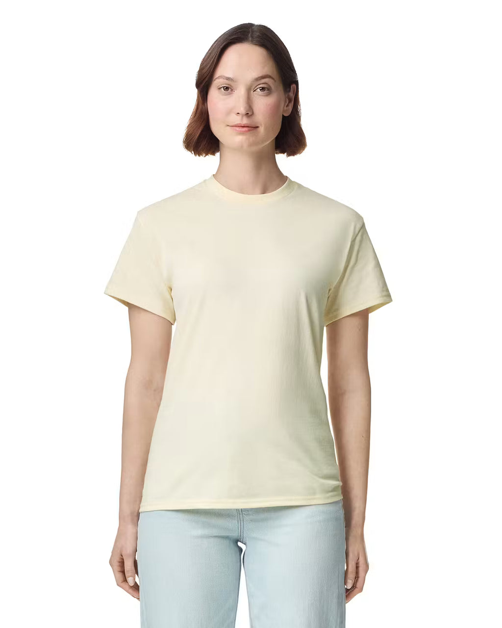Gildan 5000 Heavy Cotton T-Shirt - Custom Logo - 4" Left Chest + Full Back Print