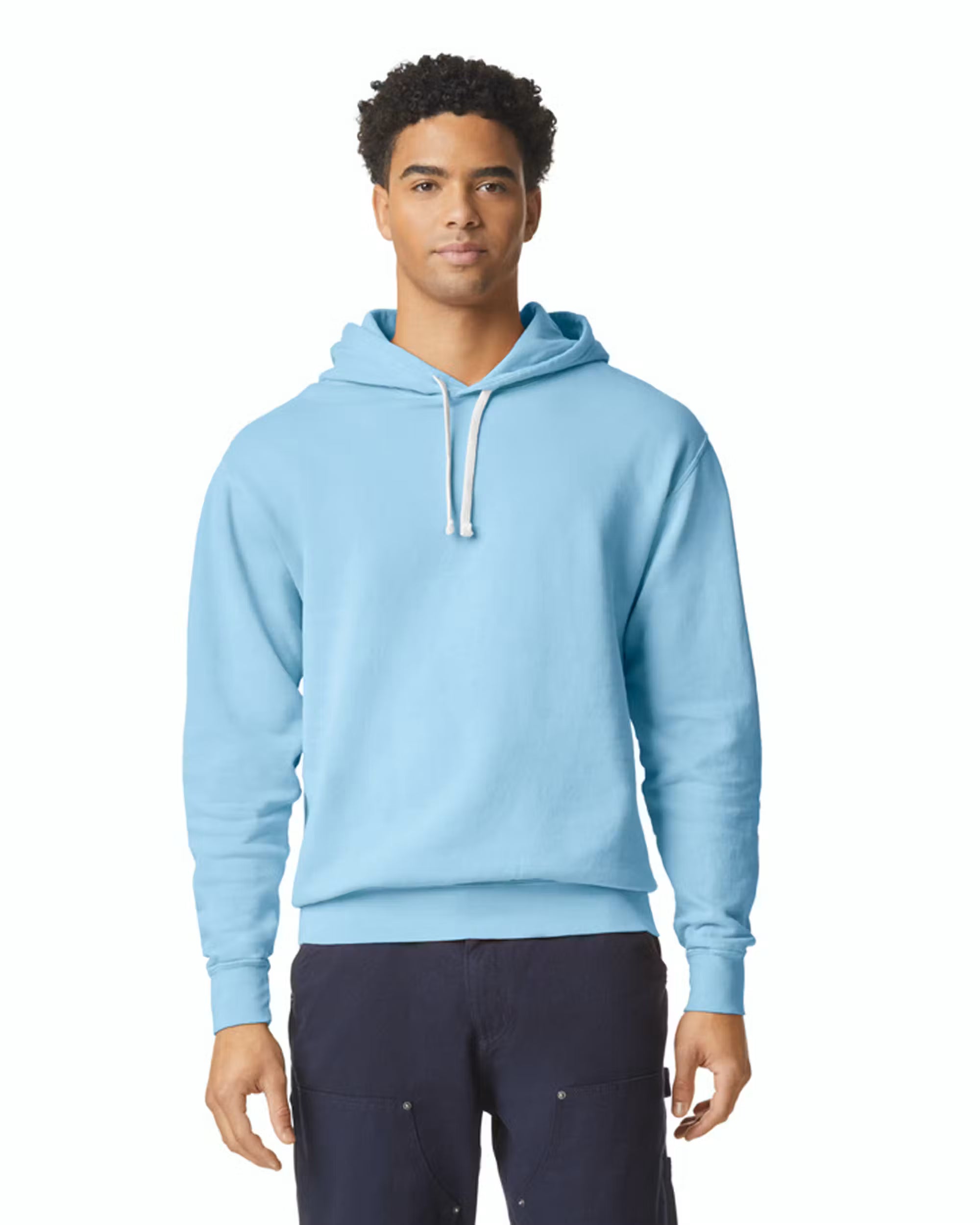 Comfort Colors 1467CC - Unisex Lighweight Cotton Hoodie - Custom Logo - 4" Left Chest Print
