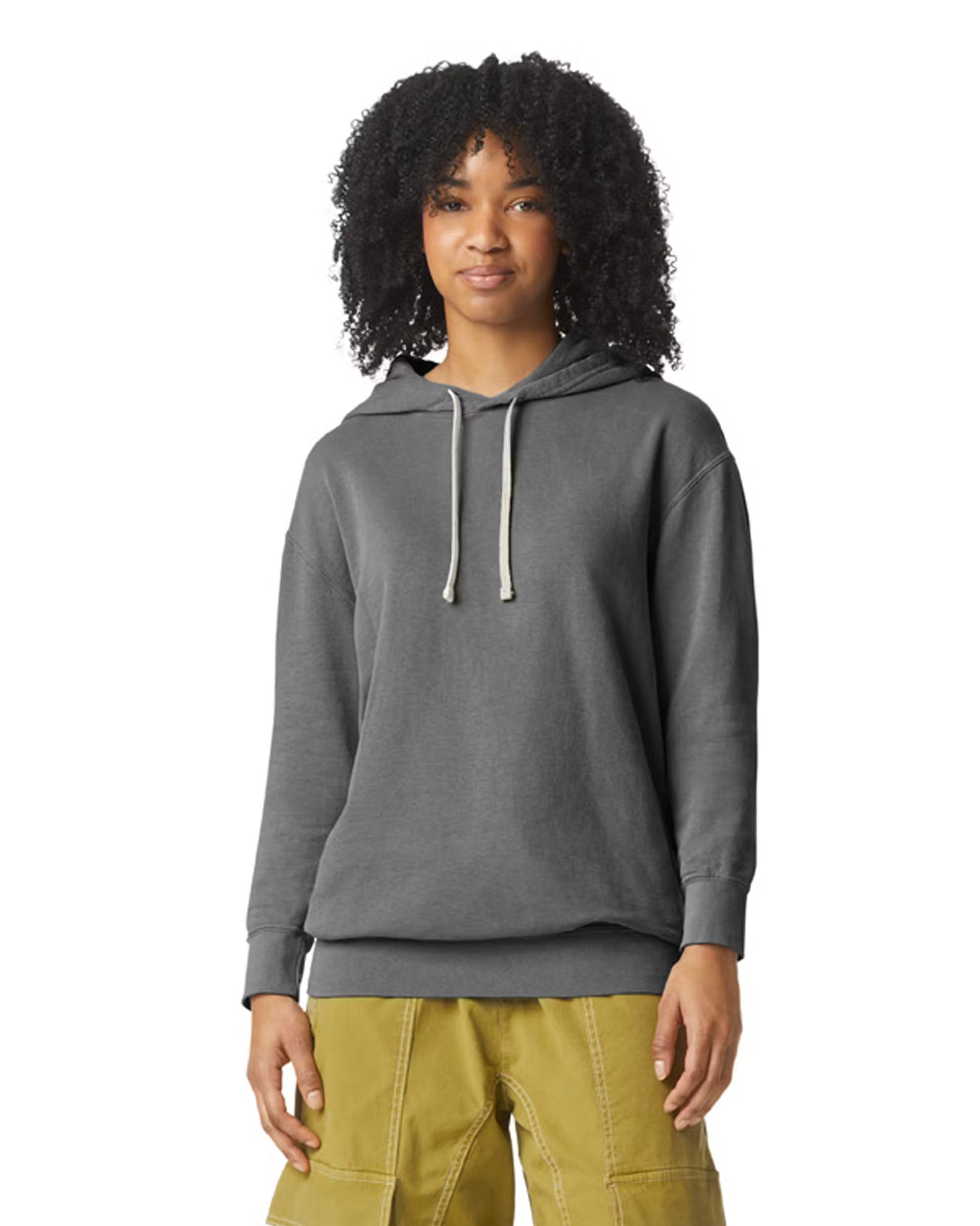 Comfort Colors 1467CC - Unisex Lighweight Cotton Hoodie - Custom Logo - 4" Left Chest Print