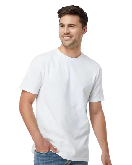 Tultex Unisex Heavyweight T-Shirt - Custom Logo - 4" Left Chest + Full Back Print