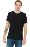Bella Canvas 3413C - Unisex TriBlend T-Shirt - Custom Logo - 4" Left Chest Print