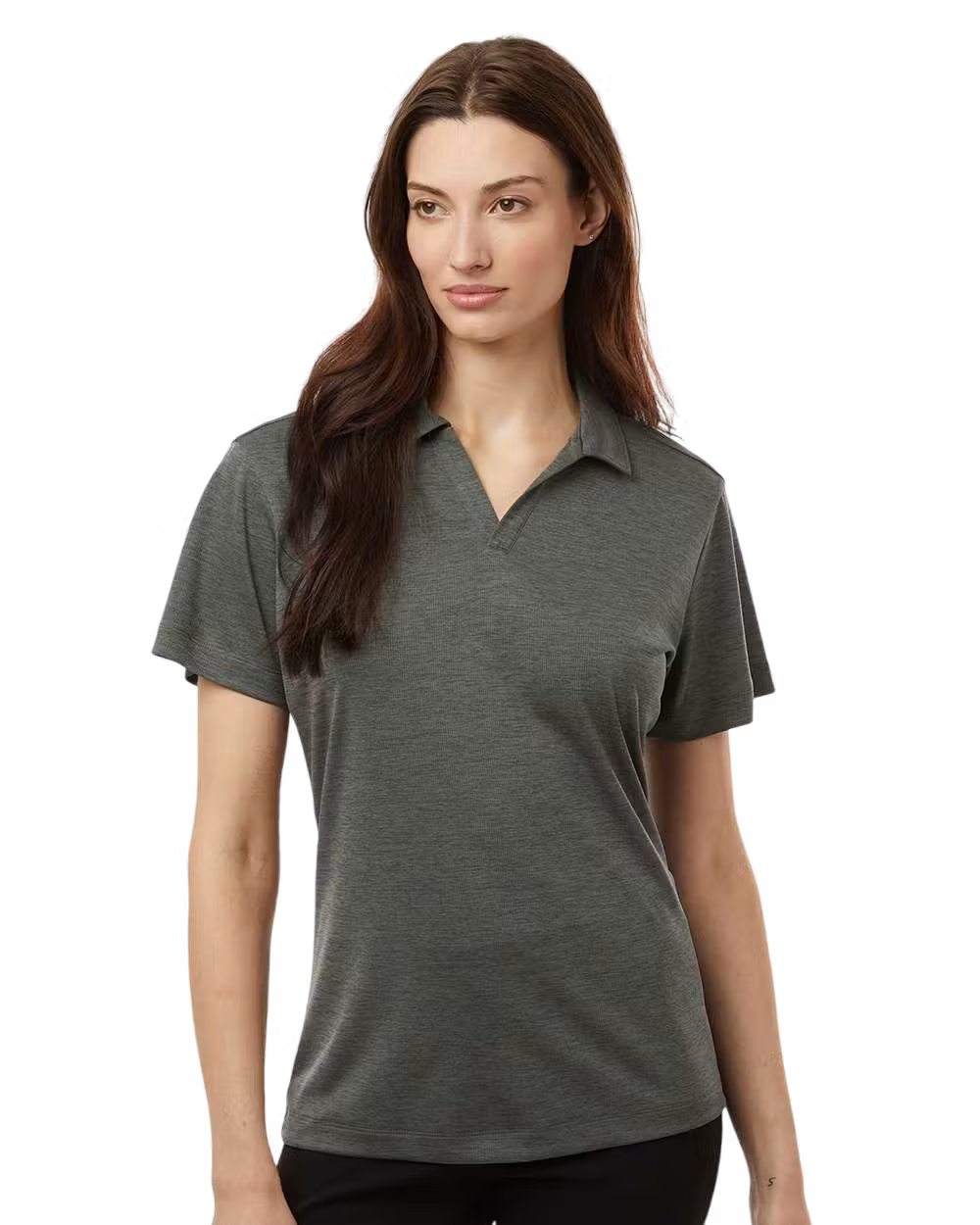AllPro 4HM00L - Women's Performance Mélange Polo - Custom Logo - 4" LEFT CHEST EMBROIDERED (Copy)