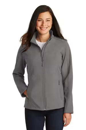 Port Authority L317 - Women's Core Soft Shell Jacket - Custom Logo - 4" LEFT CHEST EMBROIDERY