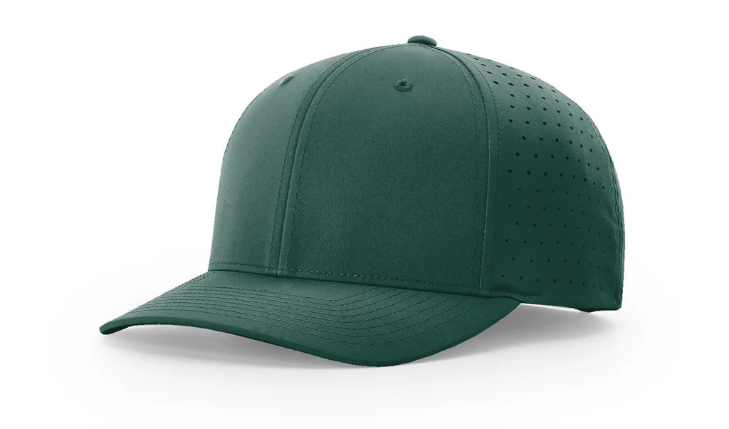 Richardson 632 Laser Perf R-Flex Adjustable Hat – Dark Green - Customized with Your Logo