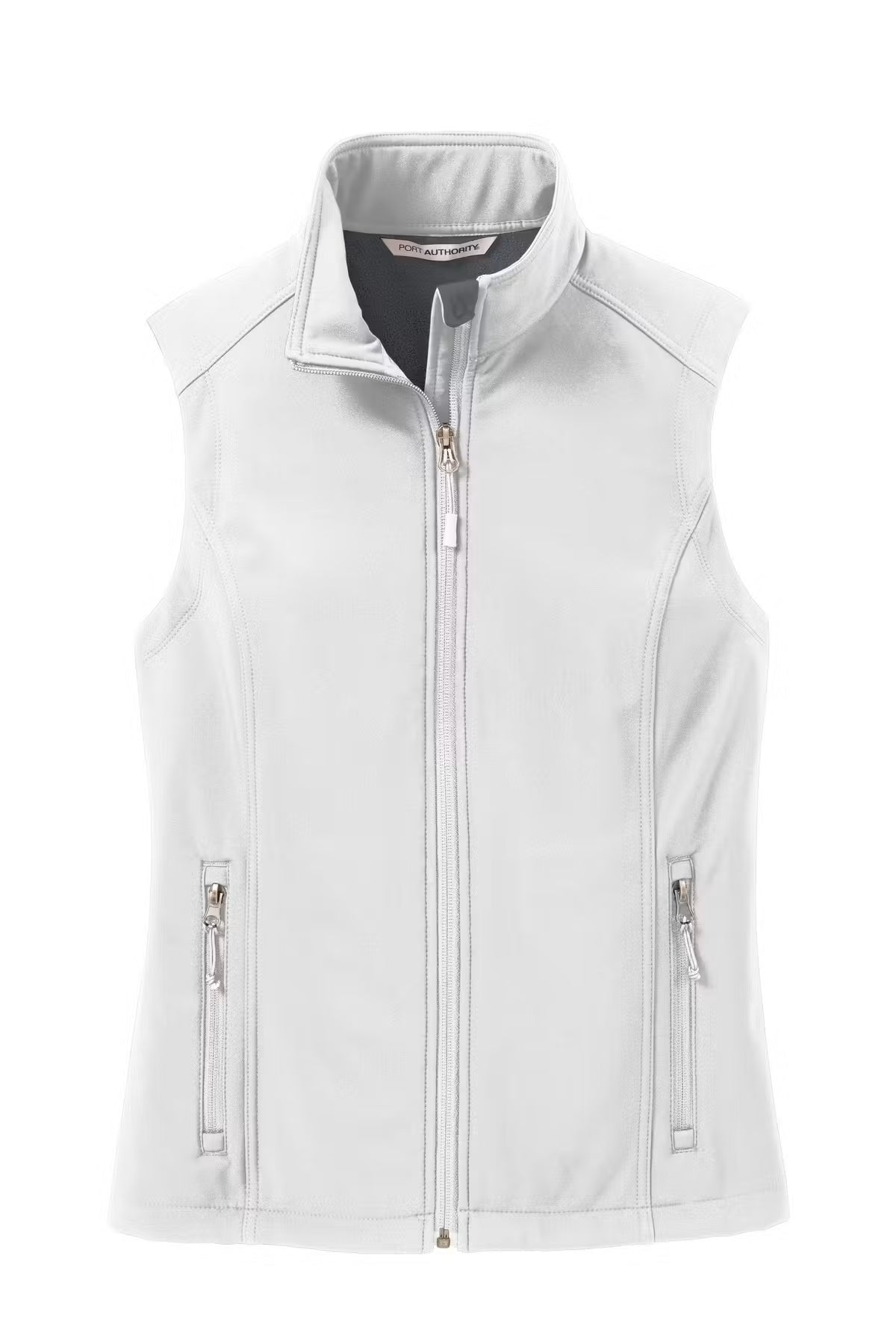 Port Authority L325 - Women's Core Soft Shell Vest - Custom Logo - 4" LEFT CHEST EMBROIDERY