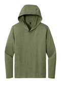 District DM139 - Unisex Perfect Tri Long Sleeve Hoodie - Custom Logo - 4" Left Chest Print (Copy)