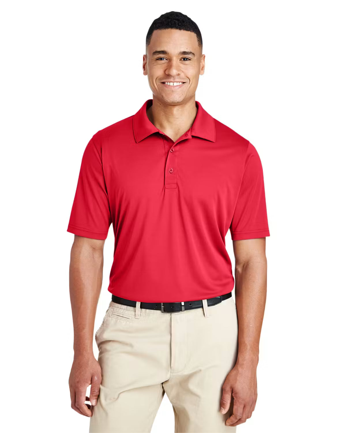 Team 365 TT51 - Men's Zone Performance Polo - Custom Logo - 4" LEFT CHEST EMBROIDERED (Copy)