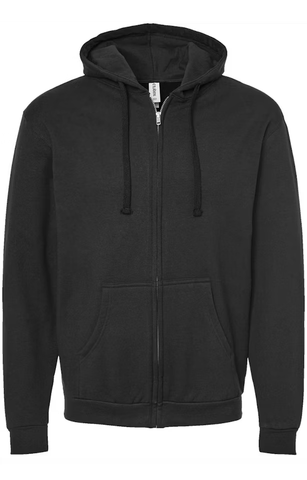Tultex 0331TC - Unisex Fleece Zip Hoodie- Custom Logo - 4" LEFT CHEST PRINT