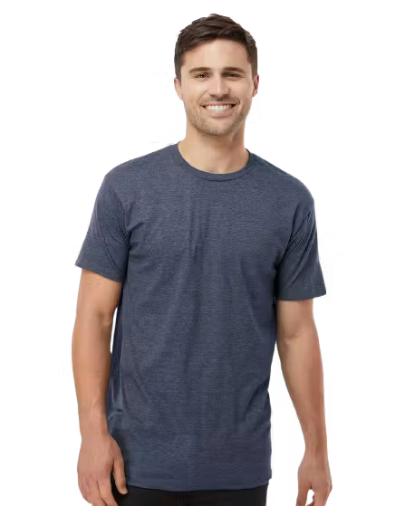 Tultex Unisex Heavyweight T-Shirt - Custom Logo - 4" Left Chest + Full Back Print