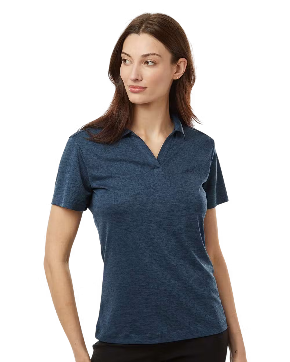 AllPro 4HM00L - Women's Performance Mélange Polo - Custom Logo - 4" LEFT CHEST EMBROIDERED (Copy)