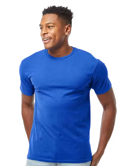 Tultex Unisex Heavyweight T-Shirt - Custom Logo - 4" Left Chest + Full Back Print