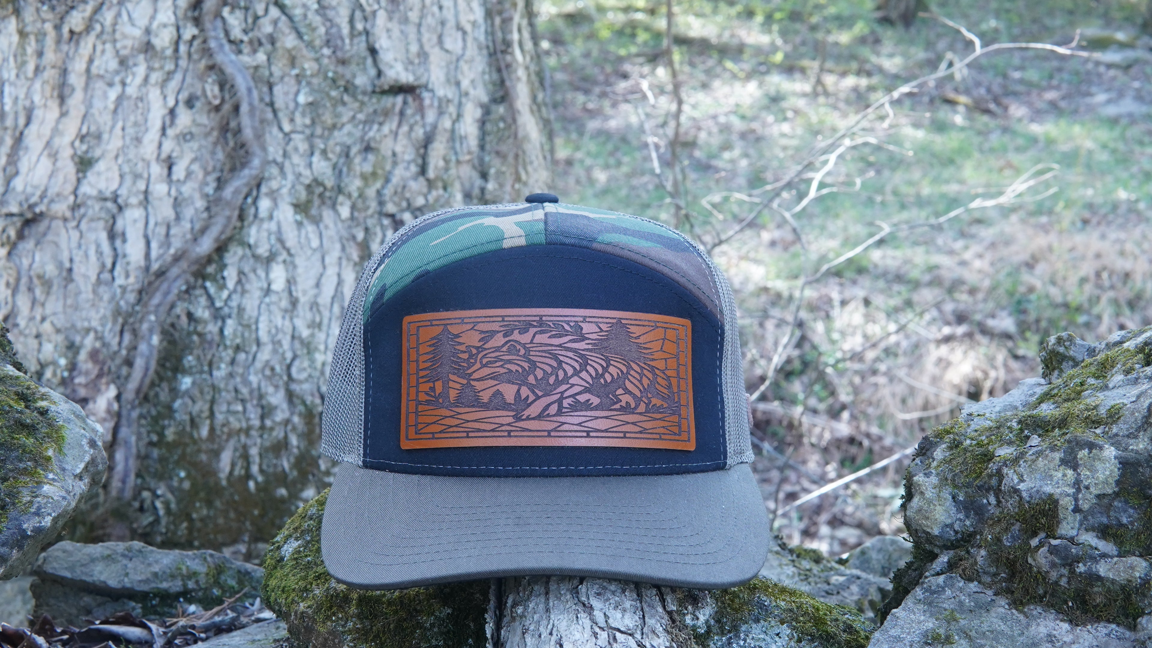 "Wolf of Walnut" Panoramic Hat (Richardson 168)