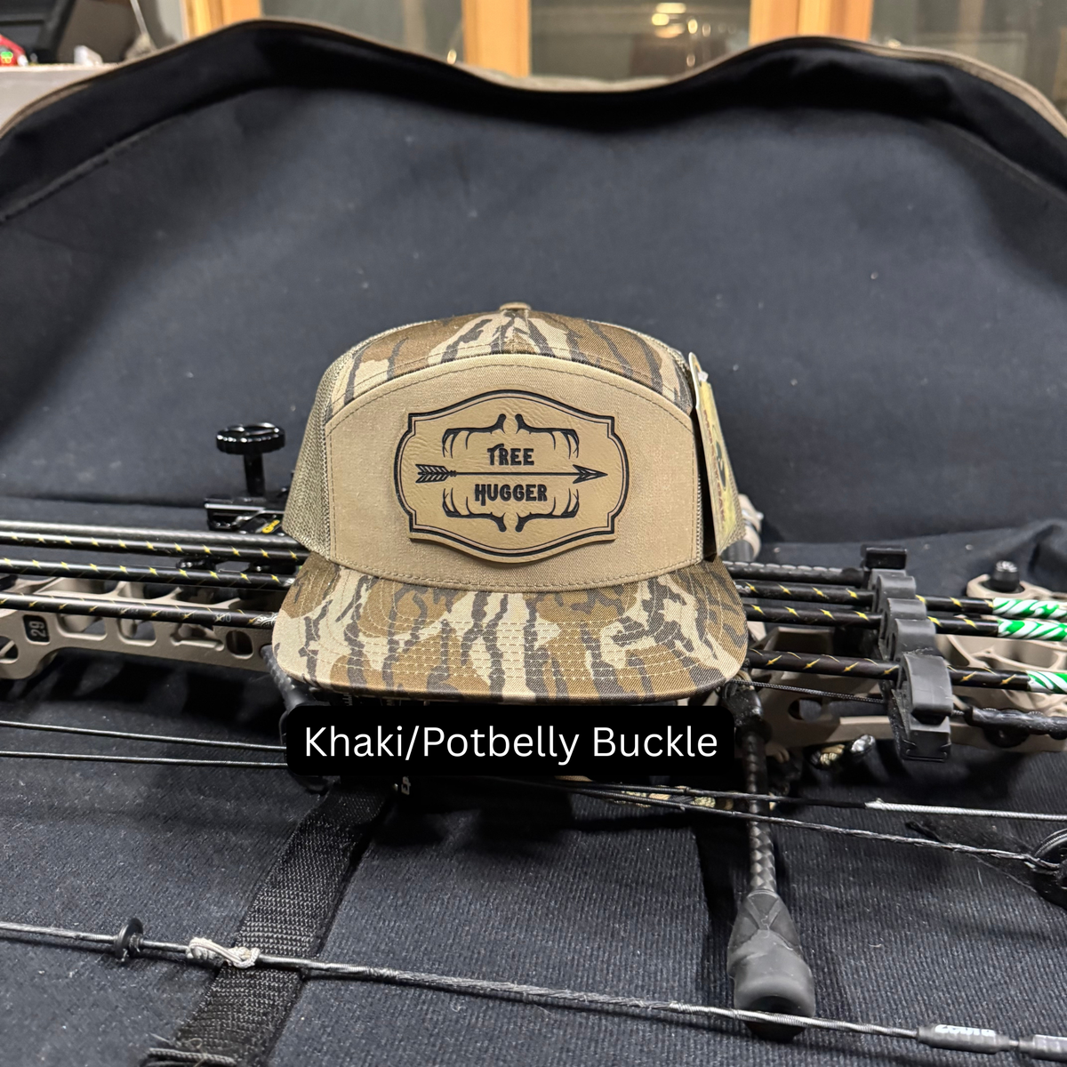 Richardson 168, 168P 7panel Flatbill Tree Hugger Snapback Hat