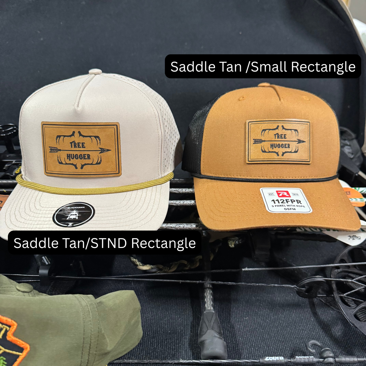 Richardson 168, 168P 7panel Flatbill Tree Hugger Snapback Hat