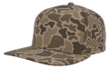 Zapped Blackhawk 5-Panel Laser Perf Hat – Brown Old School Camo - Customized with Your Logo