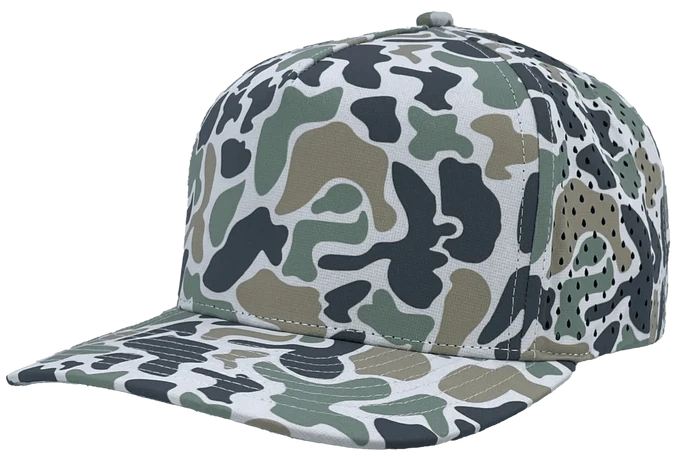 Zapped Blackhawk Laser Perf Tree Hugger Snapback Hat