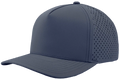 Zapped Blackhawk 5-Panel Laser Perf Hat –  Light Navy - Customized with Your Logo
