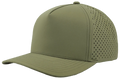 Zapped Blackhawk 5-Panel Laser Perf Hat –  Loden - Customized with Your Logo