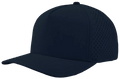 Zapped Blackhawk 5-Panel Laser Perf Hat –  Navy - Customized with Your Logo